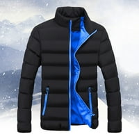 Simplmasygeni zimski kaputi za muškarce čišćenje zimski topli debeli bubble kaput casual jakna
