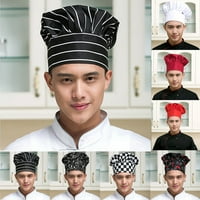 Šef šešir prilagodljiva elastična baker kuhinja Kuhanje kuhanje Chef Cap Red Pinshui