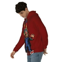 Chucky Comic muške dukseve dukserice novost 3D print pulover s kapuljačom Dnevni kapuljač