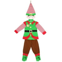 Postavite performanse kostim Cosplay kostim ELF kostim Kids Božićni kostim