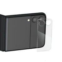 BEMZ Premium paket za Samsung Galaxy Z Flip 5g: Slim Snap-on Etctor futrola, zaštitnik stakla zadnje kamere