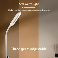 Vikakiooze LED stočna lampa sa lampom za bežičnu punjaču za lampicu za kućnu uredsku lampicu s modovima
