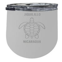 Jiquilillo Nikaragva oz bijelog lasera izoliranog vina od nehrđajućeg čelika