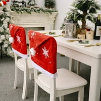 onhuon stolica za ukrašavanje božićke pokriva blagovaonicu Santa Home Party Decor Decor