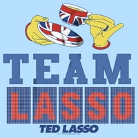 Muški Ted Lasso Tea Time Time Tee Light Blue Medium