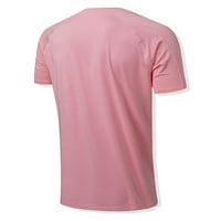 Simplmasygeni Košulje za čišćenje vrhova Muška majica za brzo sušenje majica s kratkim rukavima Lapel