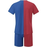 Patriotske majice za muškarce kratki rukav 4. jula hodanja neograničena dana štampanje majica Elastični