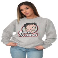 Betty Boop Cartoon Sass Simbol simbol Slatka ženska Crewneck Dukserica Brisco Brends 2x