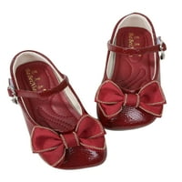 Djevojke ravne cipele Princess Mary Jane Sandale Udobne cipele Dječja slatka natikači Djevojka čarobna traka Ležerne cipele Crveno 8c