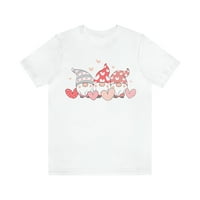 Dnevne košulje za žene za žene slatke gnomes majica za majicu srca