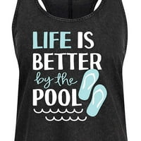 Instant poruka - Život je bolji uz bazen - Ženska haljina s rukavima bez rukava