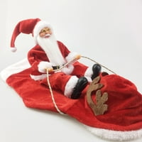 Toplo sa snjegovinskim lutkama kostim Božić Santa kućni ljubimci kućni ljubimci prerušiti se za pse
