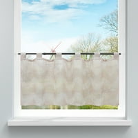 Yujiao mao čiste valenosti za prozore, šipke džepne seoske kuće kuhinja čista zavjesa vino vrh glasove prozor