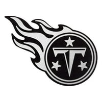 Muška antigua srebrni sivi Tennessee Titani Metalik Logo Nova polo