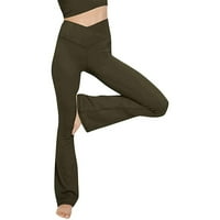 Ženske rastezanje joge gamaše fitness trčanje teretana Sportska bljeskalica Aktivne hlače Čvrsta tanka