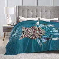 Nosbei bacaju pokrivač super mekani komfej mikro fruzzy pokrivač ukrasni deku za krevet kauč za ležaljke