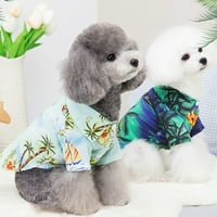 Prozračna košulja za pse - poliester - šareno tiskano šljokica štenad - Svestrani pribor za kućne ljubimce