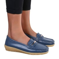 Ženske prozračne čipke cipele casual cipele plavo