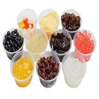 OZ plastična porcija sa čistim poklopcima [Pack] Jello shots umaku za jednokratnu upotrebu
