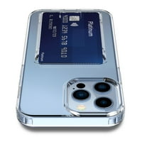 Torbica za novčanik za iPhone Pro Pro Clear Clear TELEFON SLOTLER CARD CARD SLOT