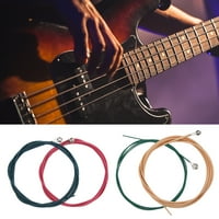 Električni bas žici, metalni gitarski string Multicolor za akustičnu folk električnu basu šareno svjetlo