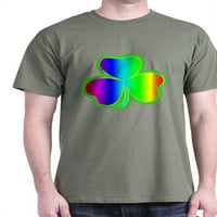 Cafepress - Rainbowshamrock majica - pamučna majica
