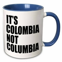3droze svoju Kolumbiju nije Kolumbija. - Dvije tone plave krigle, 11 unce