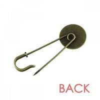 Logotip br. Art Art Deco moda Retro Metal Brooch PIN Clip nakit
