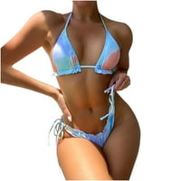 Hesxuno kupaći kostimi za žene bikini modne žene Ispis seksi bikini push-up podstavljeni kupaći kostimi