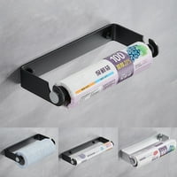 Roll papirnalica bez pucanja, jaki nosivost, svemirski aluminij, zidni montirani, nosač za ručnik tkiva