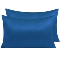 Sil Satin Standardni jastučnici sa skrivenim patentnim zatvaračem, super mekim jastučićima za kosu i