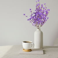 Heiheiup umjetno cvijeće na otvorenom na otvorenom za viseće sadnice vanjskih vaza za kućne ukrase cvijeta košare za vanjsko umjetno