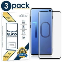 [Pack] za Samsung Galaxy S ekranu zaslon za zaštitni staklo 3D Potpuno pokriveno Podrška za otiske prstiju Otključaj HD Clear Case Prikladni za zaštitnika za Samsung Galaxy S 5G