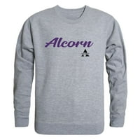 Alcorn State University Braves Skripta Crewneck pulover Duks duks crna