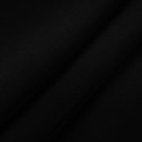 Ženske bluze i vrhovi Dressy Vintage čipka za šifonske rukave Lightwight Chiffon Pulover vrhovi Ljetni okrugli vrat Skraćeno rukav Pulo pulonih rukava Crni majice Black XXXXL