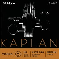 'Addario Kaplan Amo serija violina Veličina niza, srednja
