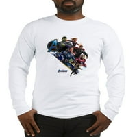 Cafepress - Avengers Endgame Likovi dugih rukava majica - Unise pamučna majica dugih rukava