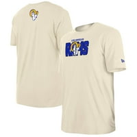 Muški novi Era Cream Los Angeles Rams NFL nacrt majice