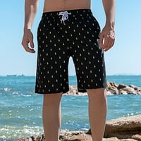 Kućišta za plivanje Ležerne kratke hlače za suhe ploče muške hlače za plažu Muška moda tiskana pet bodova