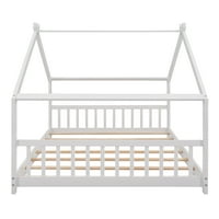Kućni krevet, Btmway Frame platforme sa drvenim platformom sa uzglavljenim i nožnim pločama, nije potreban