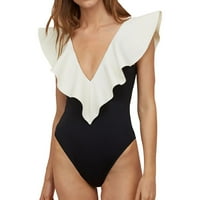 Baycosin ženski jednodijelni kupaći kupaći kostimi s prednjim nadmorskom kupaćem odijelom Monokinis