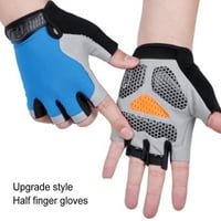 Biciklističke rukavice Rukavice od pola prsta za muškarce Žene na otvorenom biciklizam Sports S tamnoplava nadogradnja