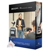 Zoom F1-LP 2-ulaz 2-staze prijenosni digitalni ručni multitrački polja + mikrofon lavalier