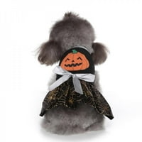 Sonbest Halloween Pas Odjeća od puckena Ghost tiskana haljina za male pse kućni tutu haljina s bowtie