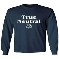 True neutralna majica duge rukave za odrasle