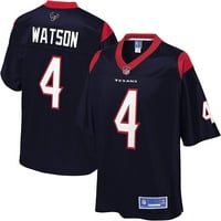 NFL_ PRO Line Muška deshaun Watson Navy Houseton Texans_ Logo Jesey igrača