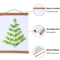 Foto okvir, moderni drveni okvir za fotografije DIY Custom poster Pomicanje otiska umjetničke vješalice