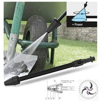 Opvise Turbo Rotirajuća prljavština za pranje za pranje za pranje za pranje za pranje mlaznice za karcher K2-K Black