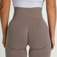 SHPWFBE joga hlače Ženske gamaše za žene Yoga Sportska boja Podizanje ženske fitness visoke struke trke