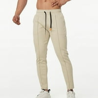 Muške hlače Jesidne tajice u boji Srednja stručna proljetna ležerna fitnes trčanje patentni zatvarač
